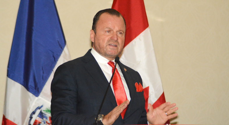 Gustavo de Hostos, presidente de la Cámara de Comercio Dominico-Canadiense.